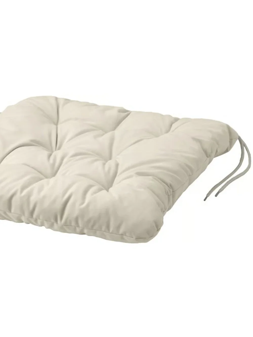 KUDDARNA 905.472.32 Chair pad, outdoor, light grey-beige, 17 3/8x17 3/8 